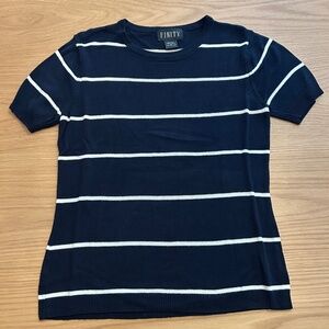 Finity silk tee/sweater